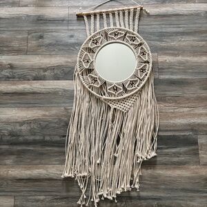 Macrame Mirror Wall hanging